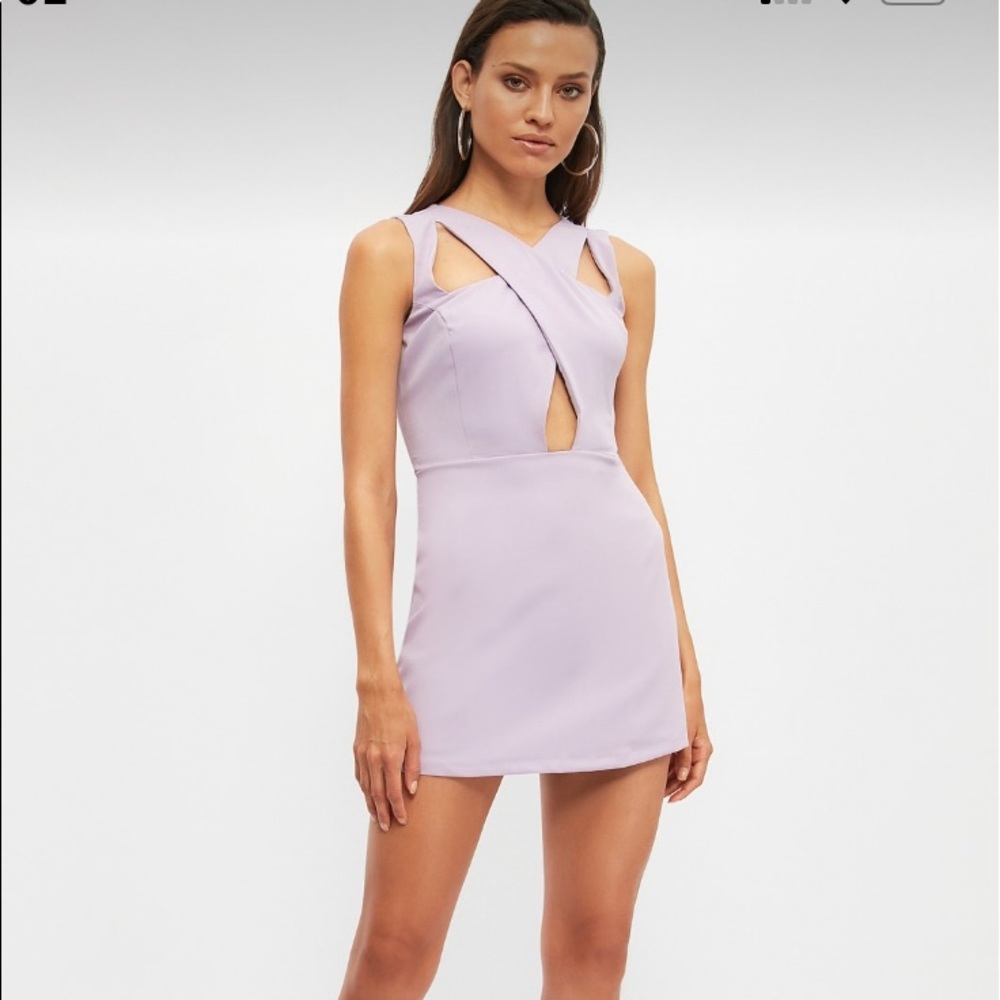 Lilac Romper-dress